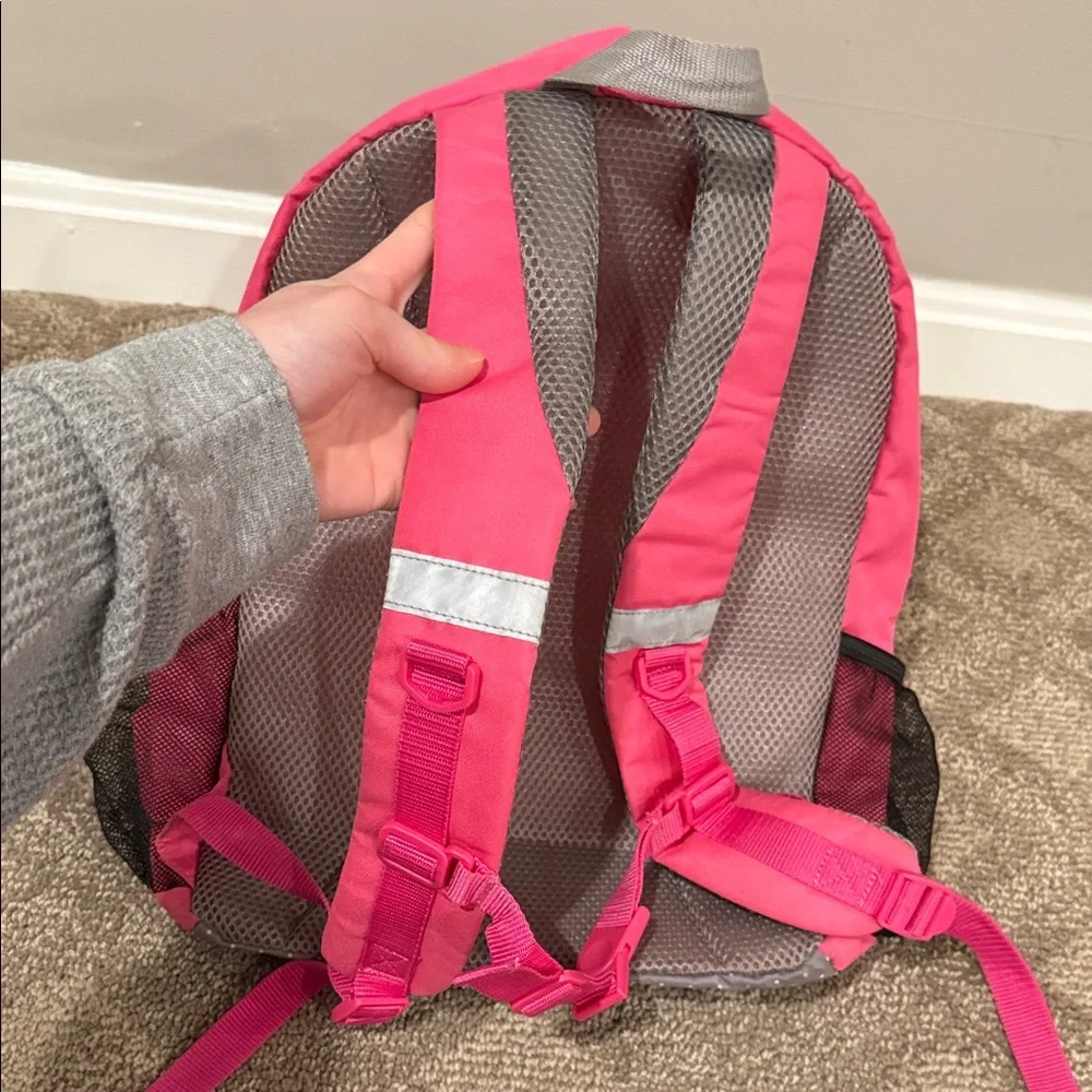 Hello Kitty‎ Sanrio Collectors Item Backpack Hot Pink with Grey Details